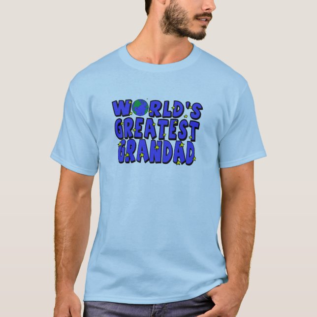 World's Greatest    Grandad T-Shirt (Front)