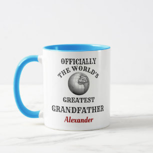 Worlds Greatest Grandfather Add Your Name Grandpa Mug