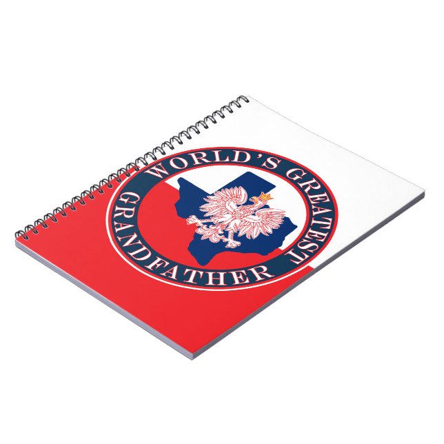 World's Greatest Grandfather Notebook (Left Side)