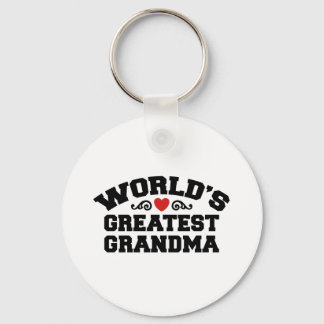 World's Greatest Grandma Key Ring