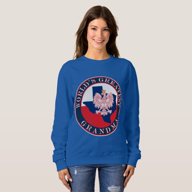 World's Greatest Grandma Sweatshirt (Front Full)