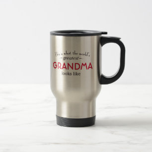 World's Greatest Grandma Travel Mug