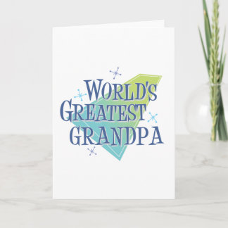 World's Greatest Grandpa Card