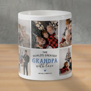 World's Greatest Grandpa Father's Day Photo Coffee Mug