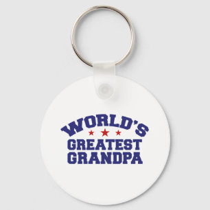 World's Greatest Grandpa Key Ring