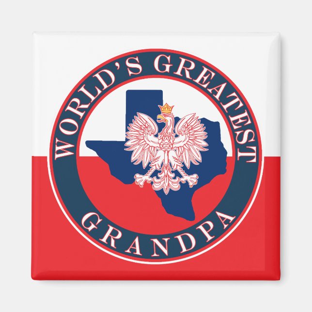 World's Greatest Grandpa Magnet (Front)