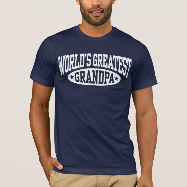 World's Greatest Grandpa T-Shirt (Front)