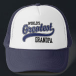 World's Greatest Grandpa Trucker Hat<br><div class="desc">World's Greatest Grandpa t-shirts and gifts</div>