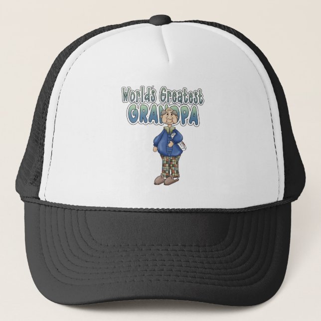 World's Greatest Grandpa Trucker Hat (Front)