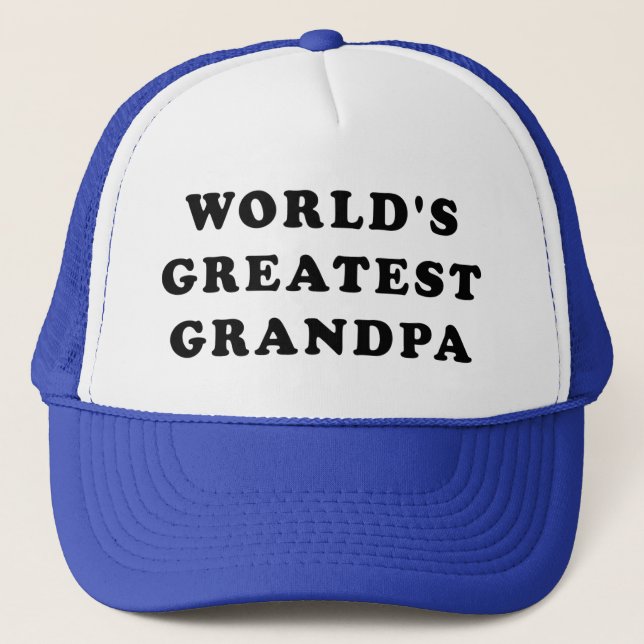 World's Greatest Grandpa Trucker Hat (Front)