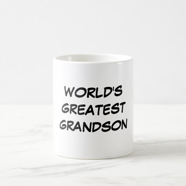 "World's Greatest Grandson" Mug (Center)