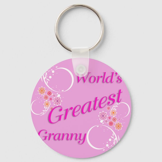 World's Greatest Granny Key Ring (Front)