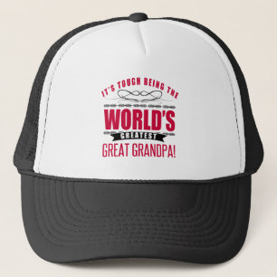 World's Greatest Great Grandpa Trucker Hat