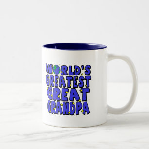 World's Greatest Great Grandpa Two-Tone Coffee Mug