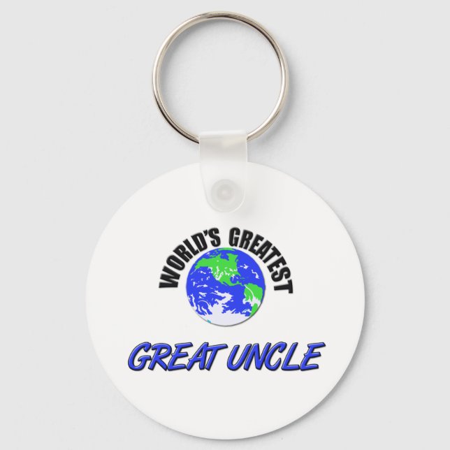 World's Greatest Great Uncle Key Ring (Front)