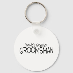Worlds Greatest Groomsman Key Ring