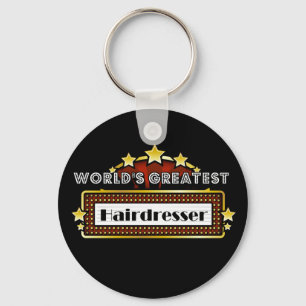 World's Greatest Hairdresser Key Ring