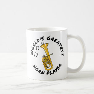 World's Greatest Horn Player, Tenor Horn Funny Coffee Mug