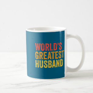 World's greatest husband coffee mug