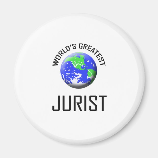 World's Greatest Jurist Magnet (Front)