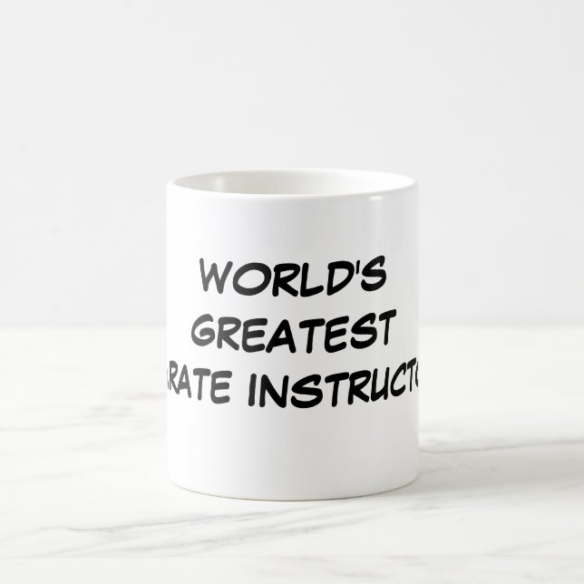 "World's Greatest Karate Instructor"  Mug (Center)