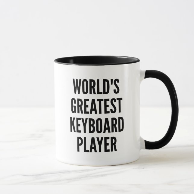 Worlds Greatest Keyboard Player Mug (Right)