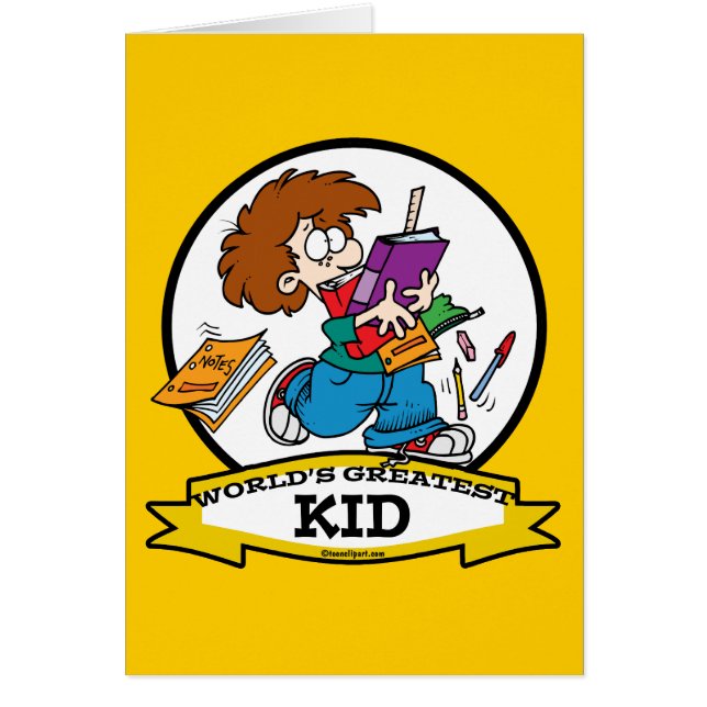 WORLDS GREATEST KID CARTOON (Front)