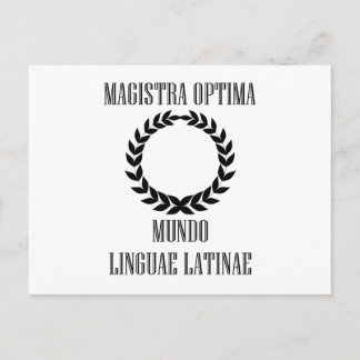 World's Greatest Latin Teacher (Female) Postcard