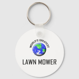 World's Greatest Lawn Mower Key Ring