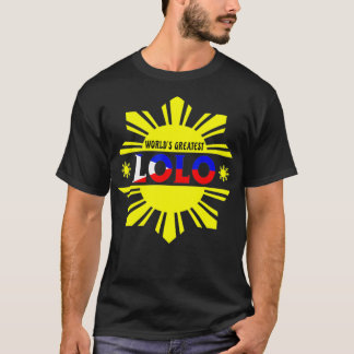 World's Greatest Lolo Filipino Grandpa Philippines T-Shirt