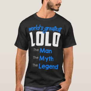 Worlds Greatest Lolo  Filipino Grandpa  T-Shirt