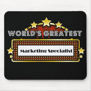 World's Greatest Marketing Specialist Mouse Pad