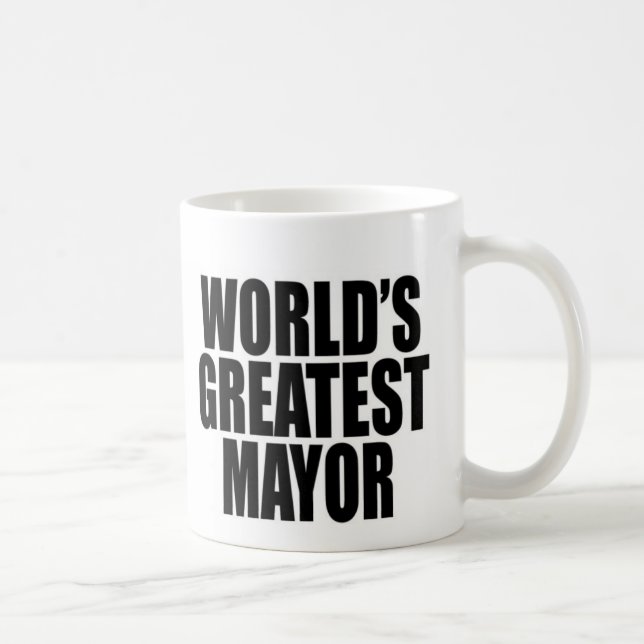 World's Greatest Mayor Coffee Mug (Right)