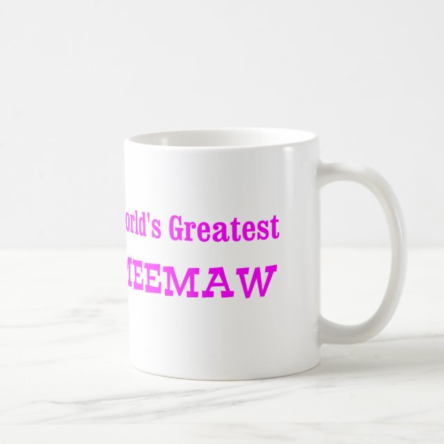 World's Greatest MeeMaw Coffee Mug (Right)
