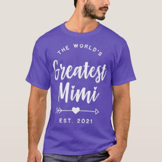 World's Greatest Mimi Est T-Shirt