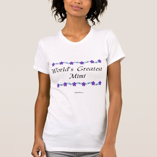 World's Greatest Mimi T-Shirt (Front)
