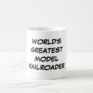 "World's Greatest Model Railroader" Mug
