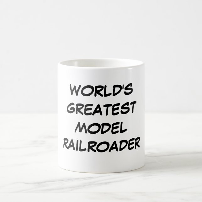 "World's Greatest Model Railroader" Mug (Center)