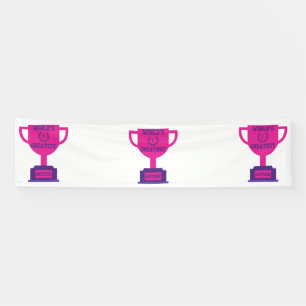 World's Greatest Mother's Day 2.5x10 Vinyl Banner