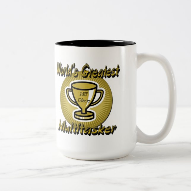World's Greatest Multitasker Trophy Mug (Right)
