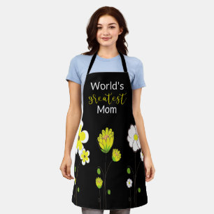 World's Greatest Mum All-Over Print Apron
