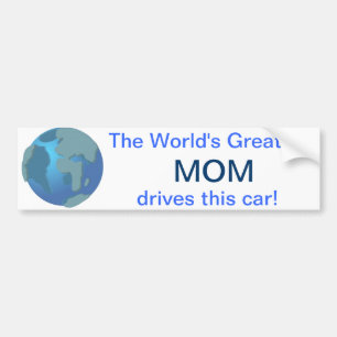 World's Greatest Mum Bumper Sticker