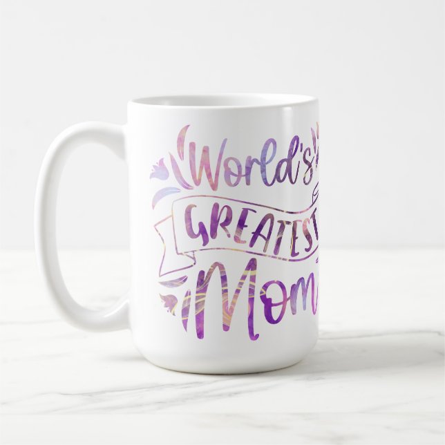 Worlds Greatest Mum Coffee Mug (Left)