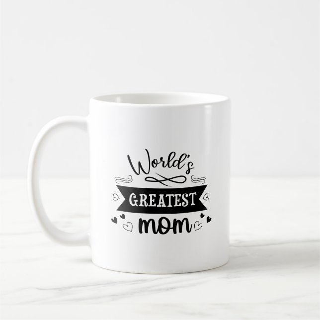 World's greatest mum coffee mug (Left)