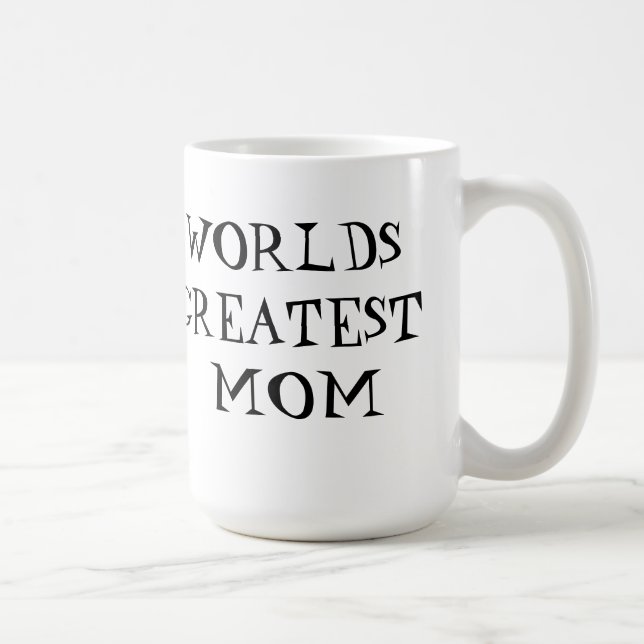 Worlds Greatest Mum Coffee Mug (Right)
