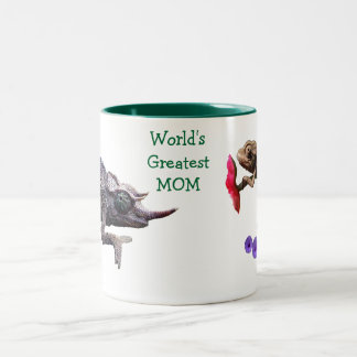 World's Greatest Mum Grouchy Chameleon Mug
