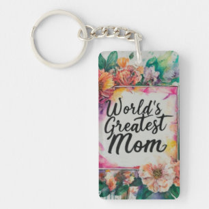 World's Greatest Mum Key Ring