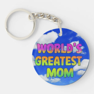 World's Greatest Mum Keychain