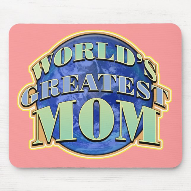 World's Greatest Mum Mousepad (Front)