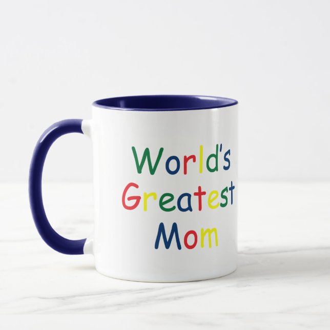 Worlds Greatest Mum Mug (Left)
